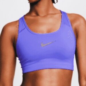 Nike Women DRI-FIT Purple Sports Bra Racerback , unused !